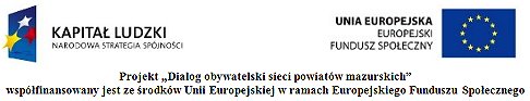 Dialog obywatelski sieci powiatów mazurskich